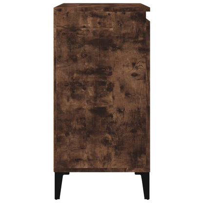 Nachttisch Räuchereiche 40x35x70 cm Holzwerkstoff - Pazzar.ch