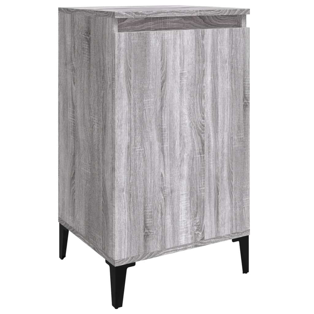 Nachttisch Grau Sonoma 40x35x70 cm Holzwerkstoff - Pazzar.ch