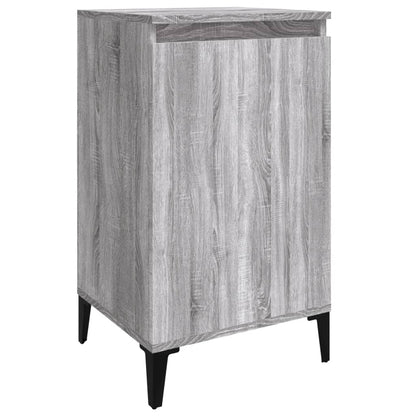 Nachttisch Grau Sonoma 40x35x70 cm Holzwerkstoff - Pazzar.ch