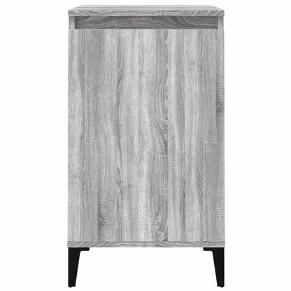 Nachttisch Grau Sonoma 40x35x70 cm Holzwerkstoff - Pazzar.ch