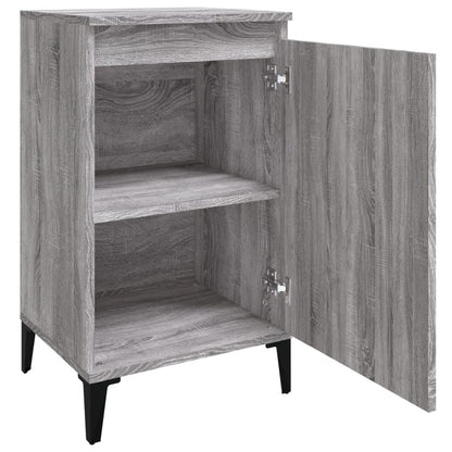 Nachttisch Grau Sonoma 40x35x70 cm Holzwerkstoff - Pazzar.ch