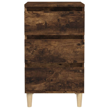 Nachttisch Räuchereiche 40x35x70 cm Holzwerkstoff - Pazzar.ch