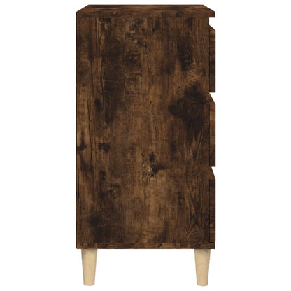 Nachttisch Räuchereiche 40x35x70 cm Holzwerkstoff - Pazzar.ch