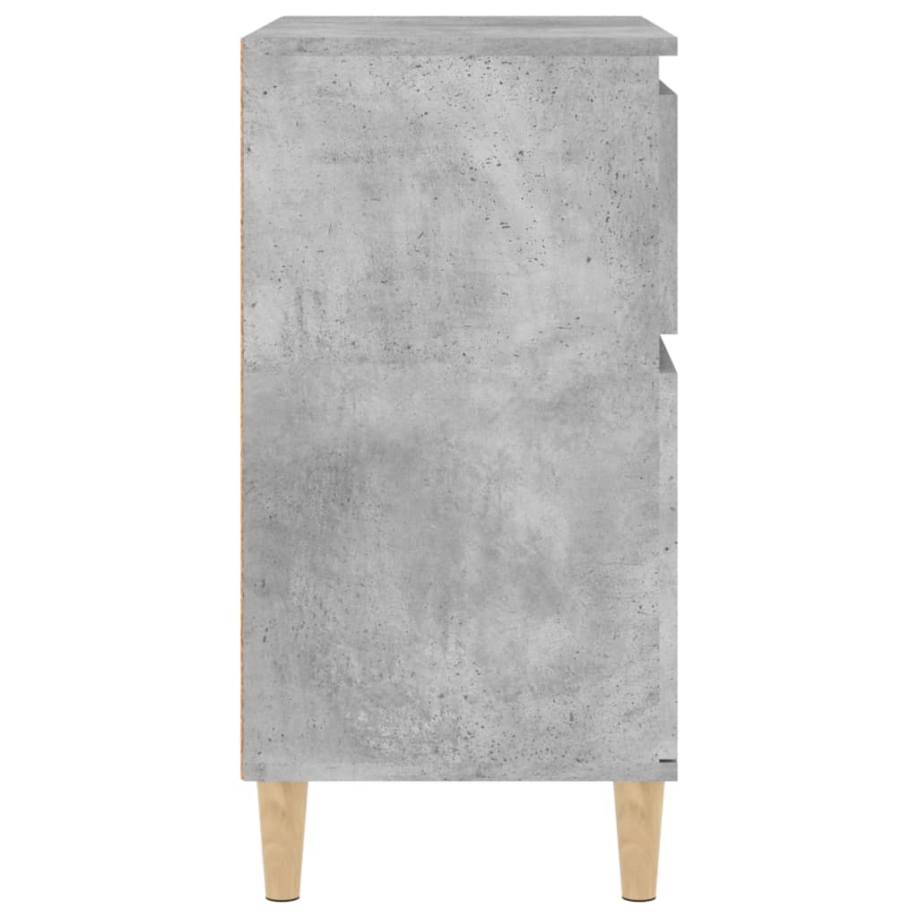 Sideboard Betongrau 60x35x70 cm Holzwerkstoff - Pazzar.ch
