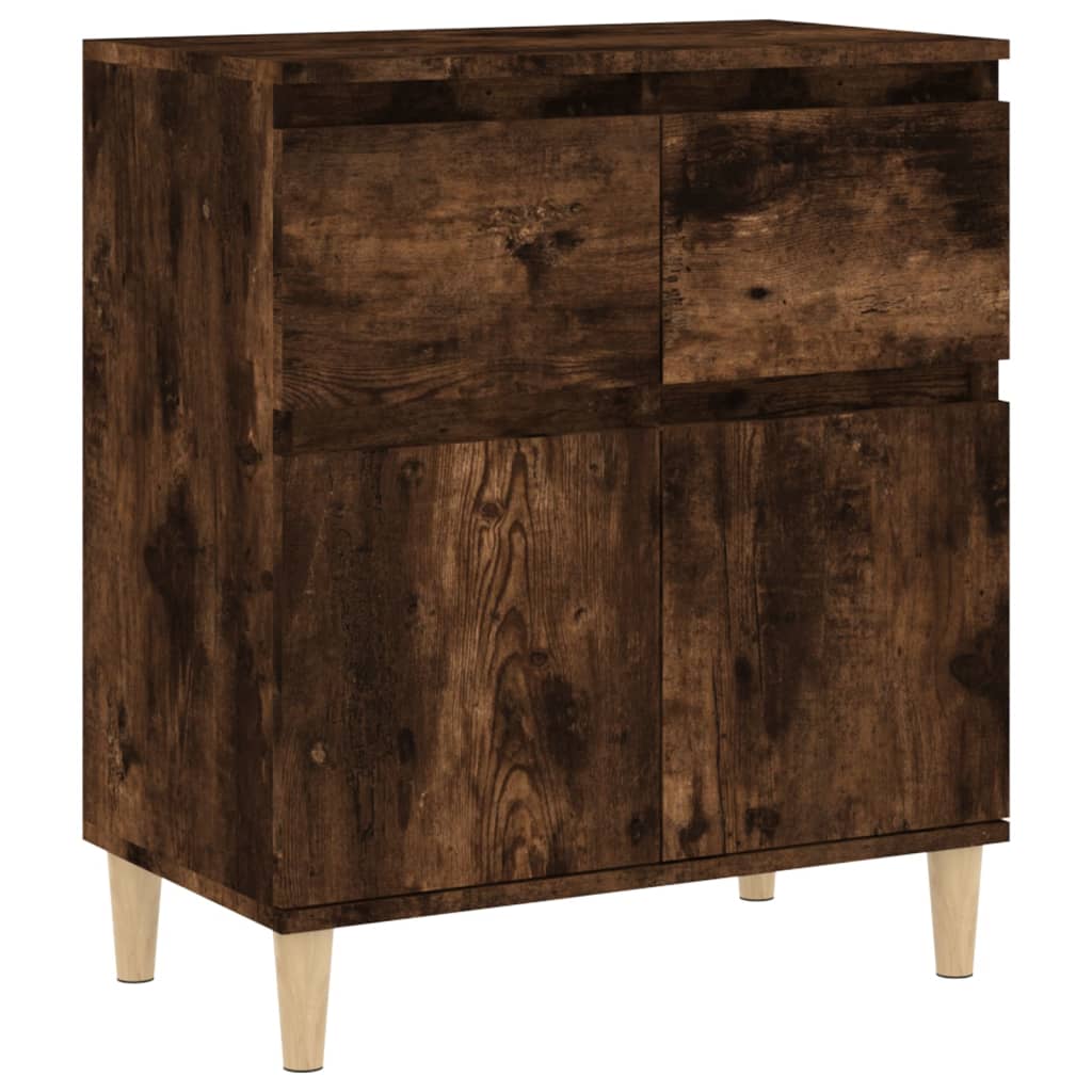 Sideboard Räuchereiche 60x35x70 cm Holzwerkstoff - Pazzar.ch