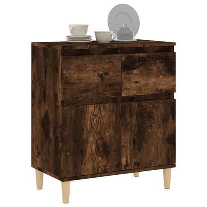 Sideboard Räuchereiche 60x35x70 cm Holzwerkstoff - Pazzar.ch