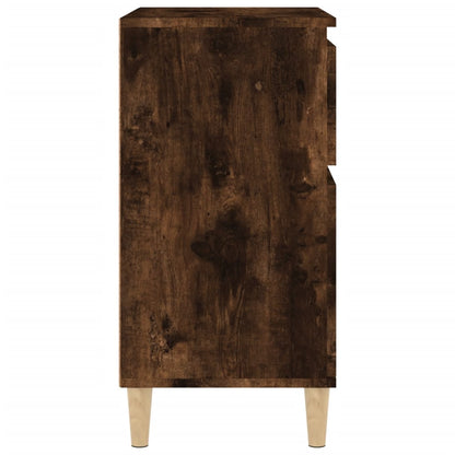 Sideboard Räuchereiche 60x35x70 cm Holzwerkstoff - Pazzar.ch