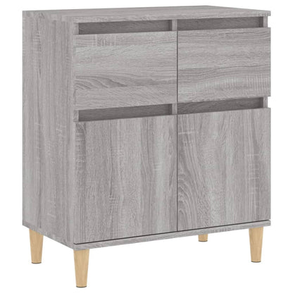 Sideboard Grau Sonoma 60x35x70 cm Holzwerkstoff - Pazzar.ch