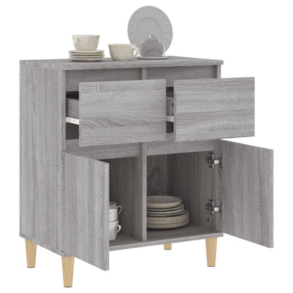 Sideboard Grau Sonoma 60x35x70 cm Holzwerkstoff - Pazzar.ch