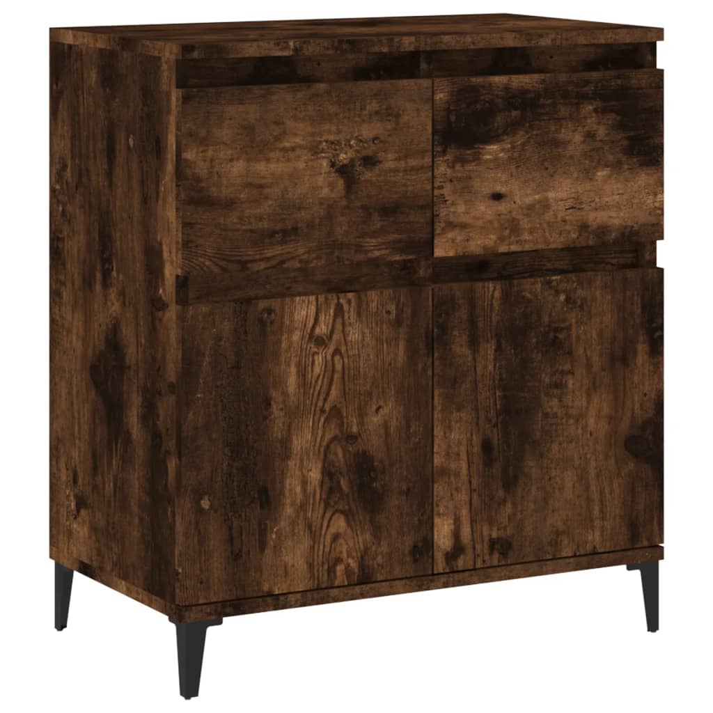 Sideboard Räuchereiche 60x35x70 cm Holzwerkstoff - Pazzar.ch