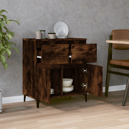 Sideboard Räuchereiche 60x35x70 cm Holzwerkstoff - Pazzar.ch