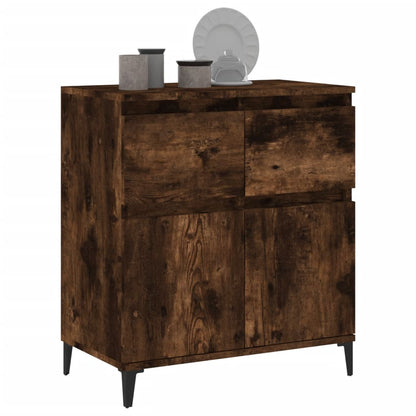 Sideboard Räuchereiche 60x35x70 cm Holzwerkstoff - Pazzar.ch
