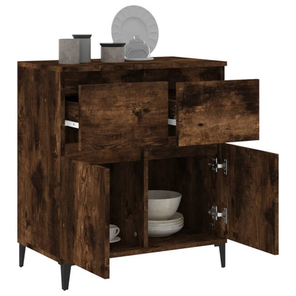 Sideboard Räuchereiche 60x35x70 cm Holzwerkstoff - Pazzar.ch