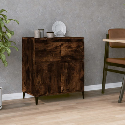 Sideboard Räuchereiche 60x35x70 cm Holzwerkstoff - Pazzar.ch