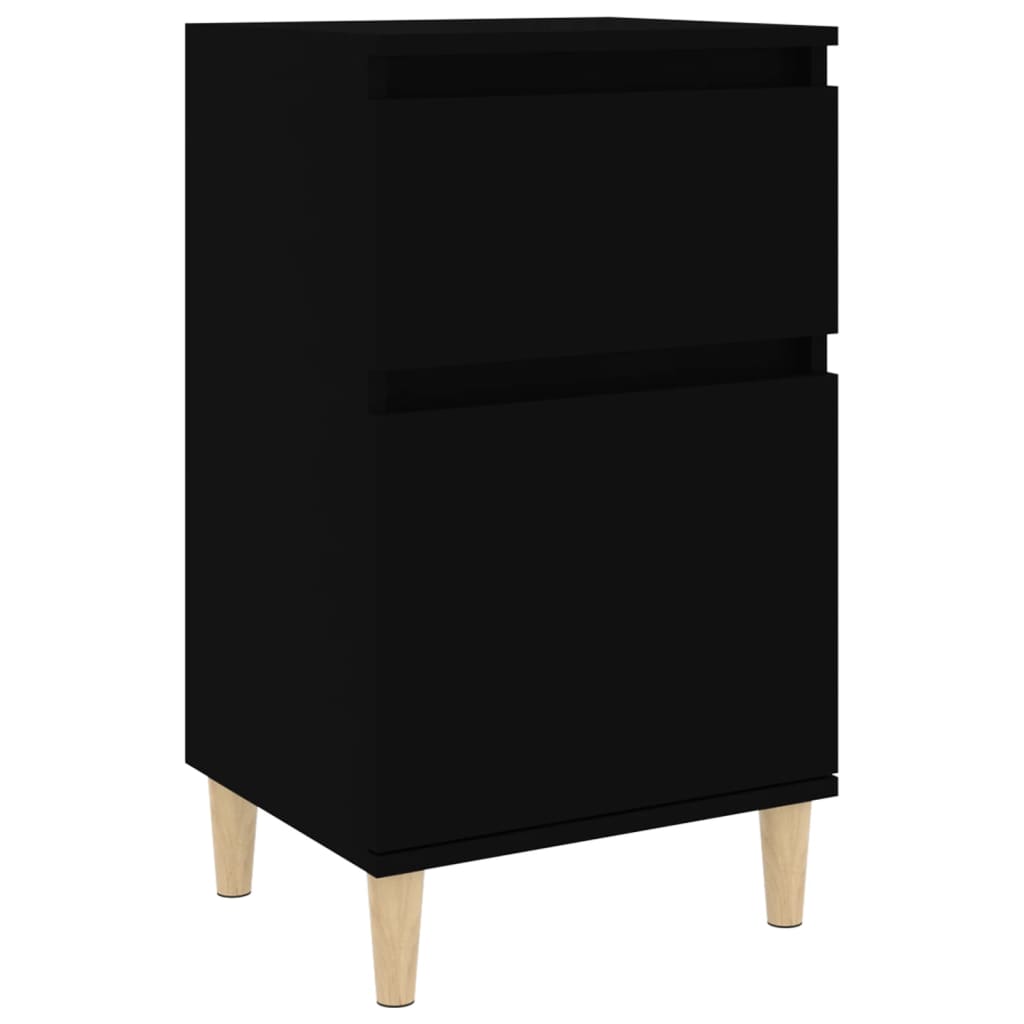 Nachttisch Schwarz 40x35x70 cm - Pazzar.ch