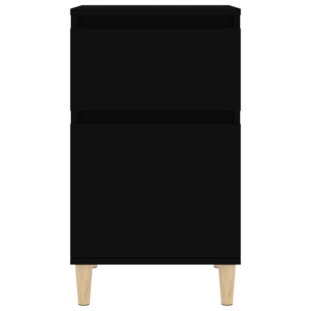 Nachttisch Schwarz 40x35x70 cm - Pazzar.ch