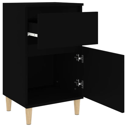Nachttisch Schwarz 40x35x70 cm - Pazzar.ch