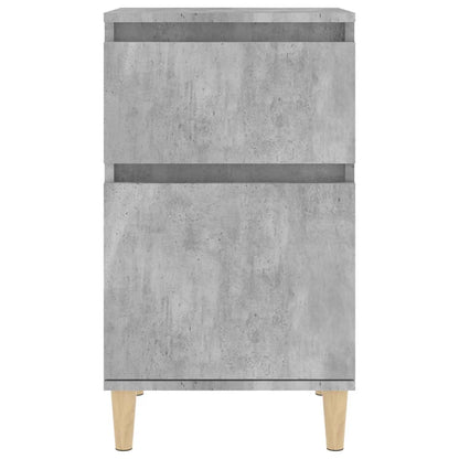 Nachttische 2 Stk. Betongrau 40x35x70 cm - Pazzar.ch