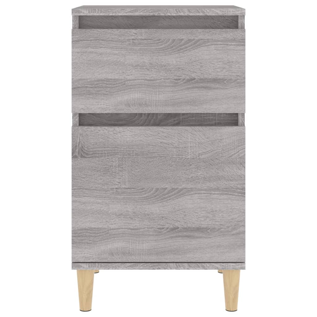 Nachttische 2 Stk. Grau Sonoma 40x35x70 cm - Pazzar.ch