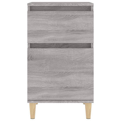 Nachttische 2 Stk. Grau Sonoma 40x35x70 cm - Pazzar.ch