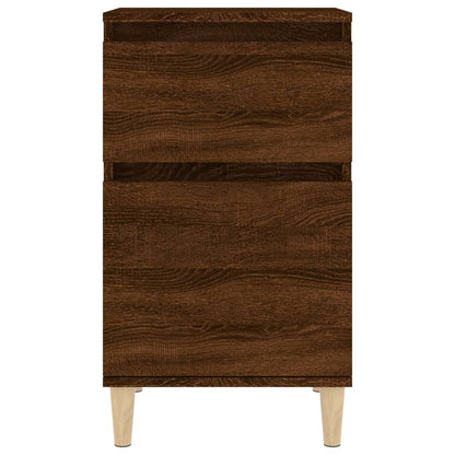 Nachttisch Braun Eichen-Optik 40x35x70 cm - Pazzar.ch