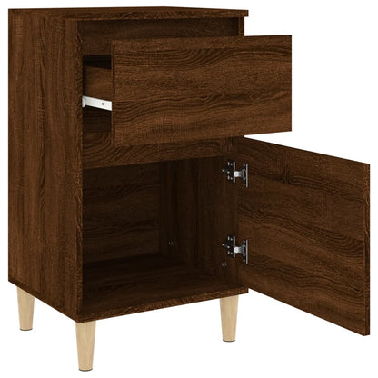 Nachttisch Braun Eichen-Optik 40x35x70 cm - Pazzar.ch