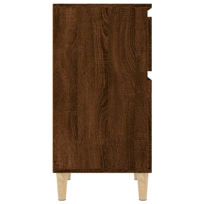 Nachttische 2 Stk. Braun Eichen-Optik 40x35x70 cm - Pazzar.ch