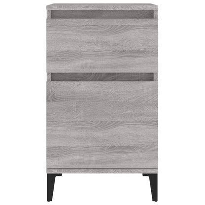Nachttische 2 Stk. Grau Sonoma 40x35x70 cm - Pazzar.ch
