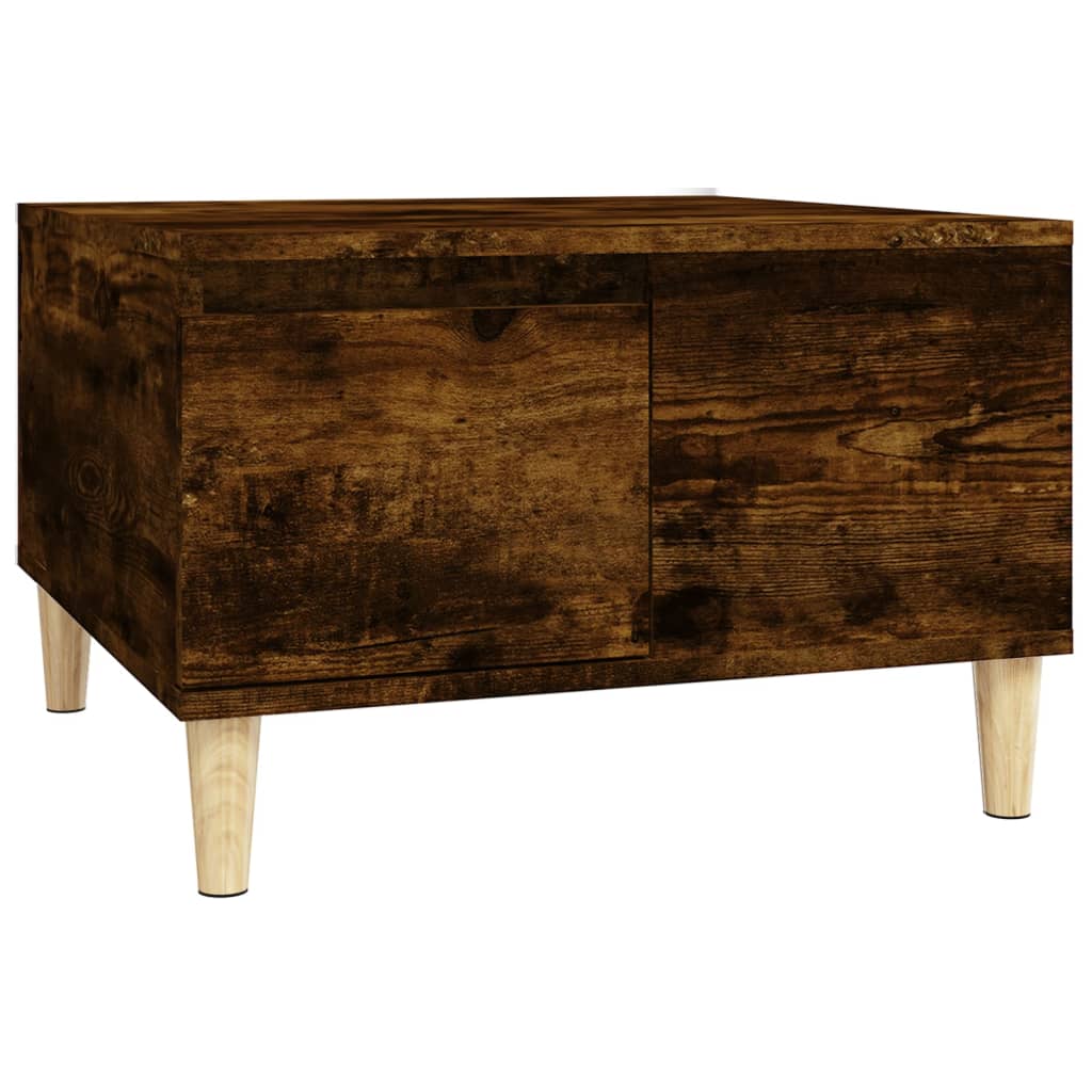 Couchtisch Räuchereiche 55x55x36,5 cm Holzwerkstoff - Pazzar.ch