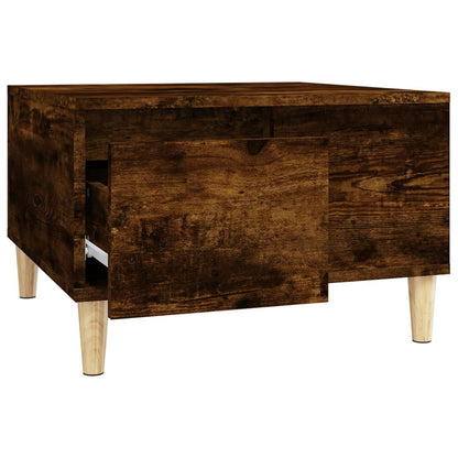 Couchtisch Räuchereiche 55x55x36,5 cm Holzwerkstoff - Pazzar.ch