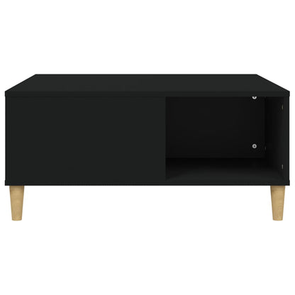Couchtisch Schwarz 80x80x36,5 cm Holzwerkstoff - Pazzar.ch