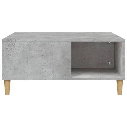 Couchtisch Betongrau 80x80x36,5 cm Holzwerkstoff - Pazzar.ch