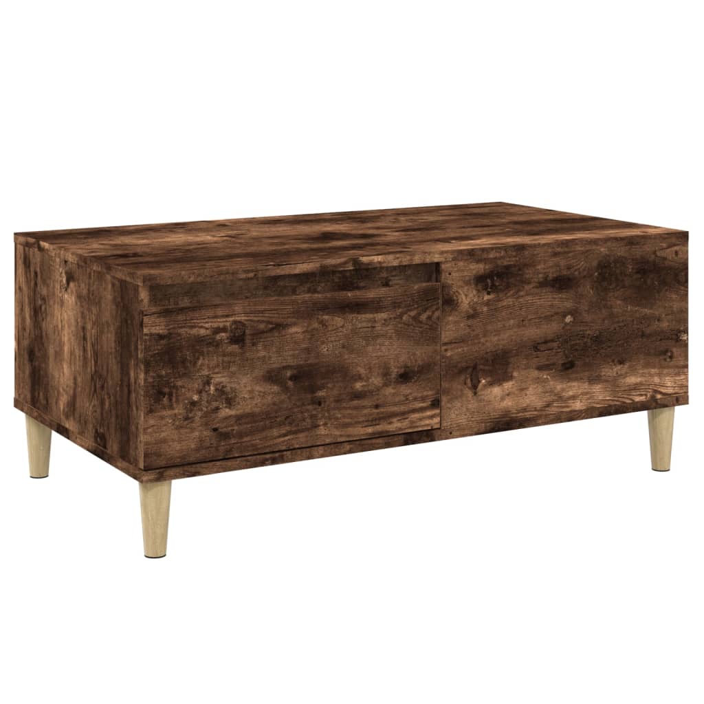 Couchtisch Räuchereiche 90x50x36,5 cm Holzwerkstoff - Pazzar.ch