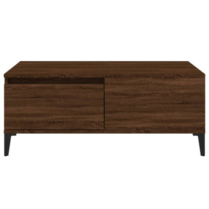Couchtisch Braun Eichen-Optik 90x50x36,5 cm Holzwerkstoff - Pazzar.ch