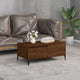 Couchtisch Braun Eichen-Optik 90x50x36,5 cm Holzwerkstoff