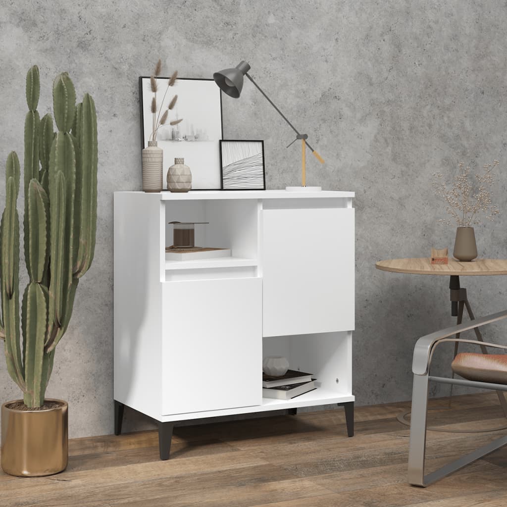 Sideboard Weiß 60x35x70 cm Holzwerkstoff - Pazzar.ch