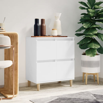 Sideboard Weiß 60x35x70 cm Holzwerkstoff - Pazzar.ch