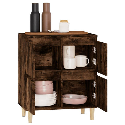 Sideboard Räuchereiche 60x35x70 cm Holzwerkstoff - Pazzar.ch
