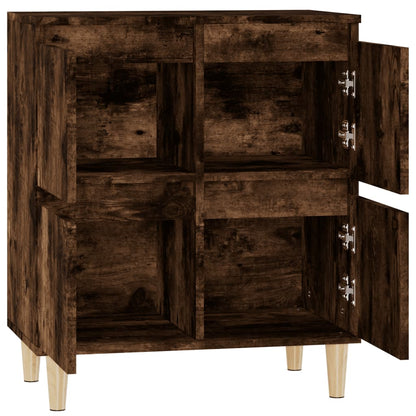 Sideboard Räuchereiche 60x35x70 cm Holzwerkstoff - Pazzar.ch