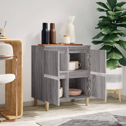 Sideboard Grau Sonoma 60x35x70 cm Holzwerkstoff - Pazzar.ch