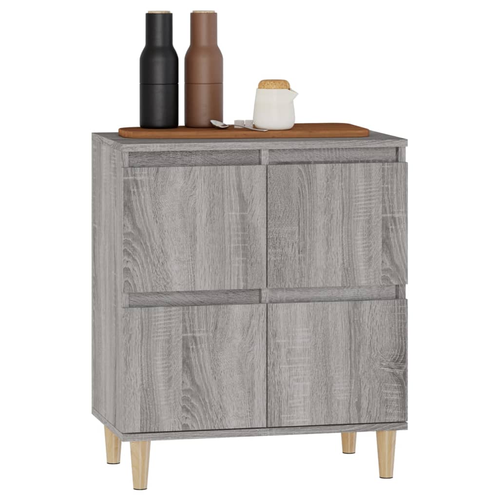 Sideboard Grau Sonoma 60x35x70 cm Holzwerkstoff - Pazzar.ch