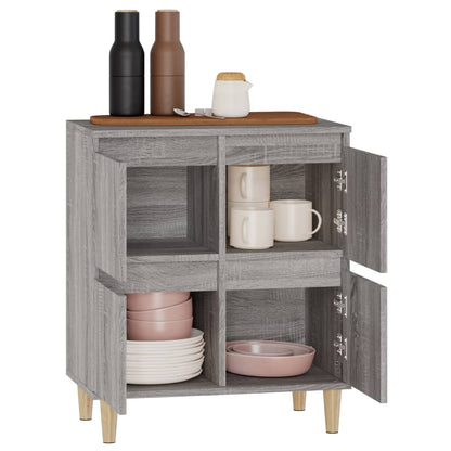 Sideboard Grau Sonoma 60x35x70 cm Holzwerkstoff - Pazzar.ch
