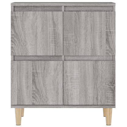Sideboard Grau Sonoma 60x35x70 cm Holzwerkstoff - Pazzar.ch