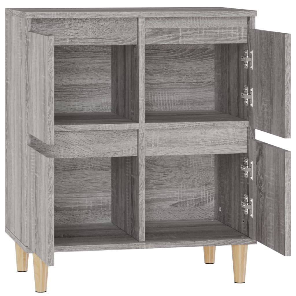 Sideboard Grau Sonoma 60x35x70 cm Holzwerkstoff - Pazzar.ch