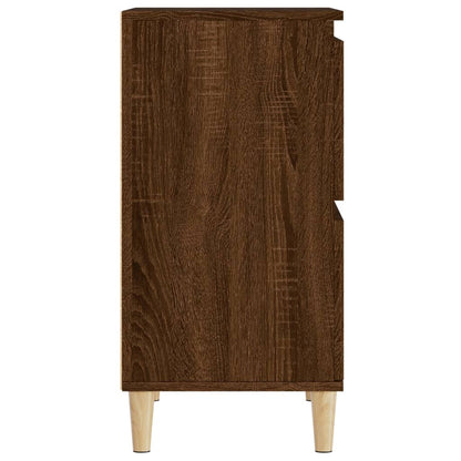 Sideboard Braun Eichen-Optik 60x35x70 cm Holzwerkstoff - Pazzar.ch