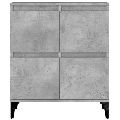 Sideboard Betongrau 60x35x70 cm Holzwerkstoff - Pazzar.ch