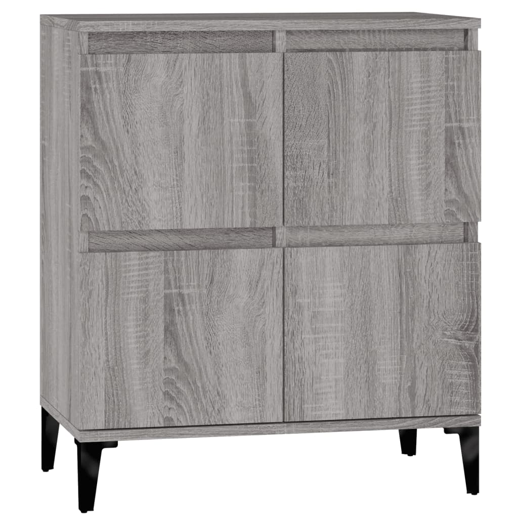 Sideboard Grau Sonoma 60x35x70 cm Holzwerkstoff - Pazzar.ch