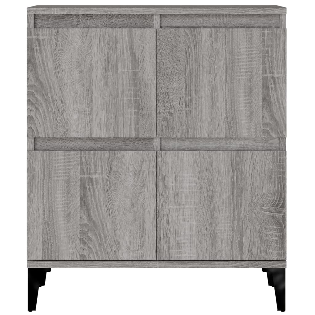 Sideboard Grau Sonoma 60x35x70 cm Holzwerkstoff - Pazzar.ch