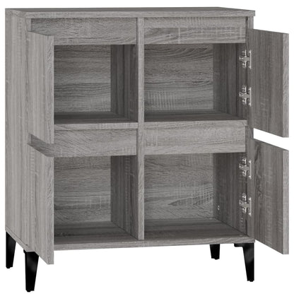 Sideboard Grau Sonoma 60x35x70 cm Holzwerkstoff - Pazzar.ch