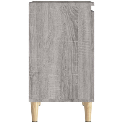 Waschbeckenunterschrank Grau Sonoma 58x33x60 cm Holzwerkstoff - Pazzar.ch